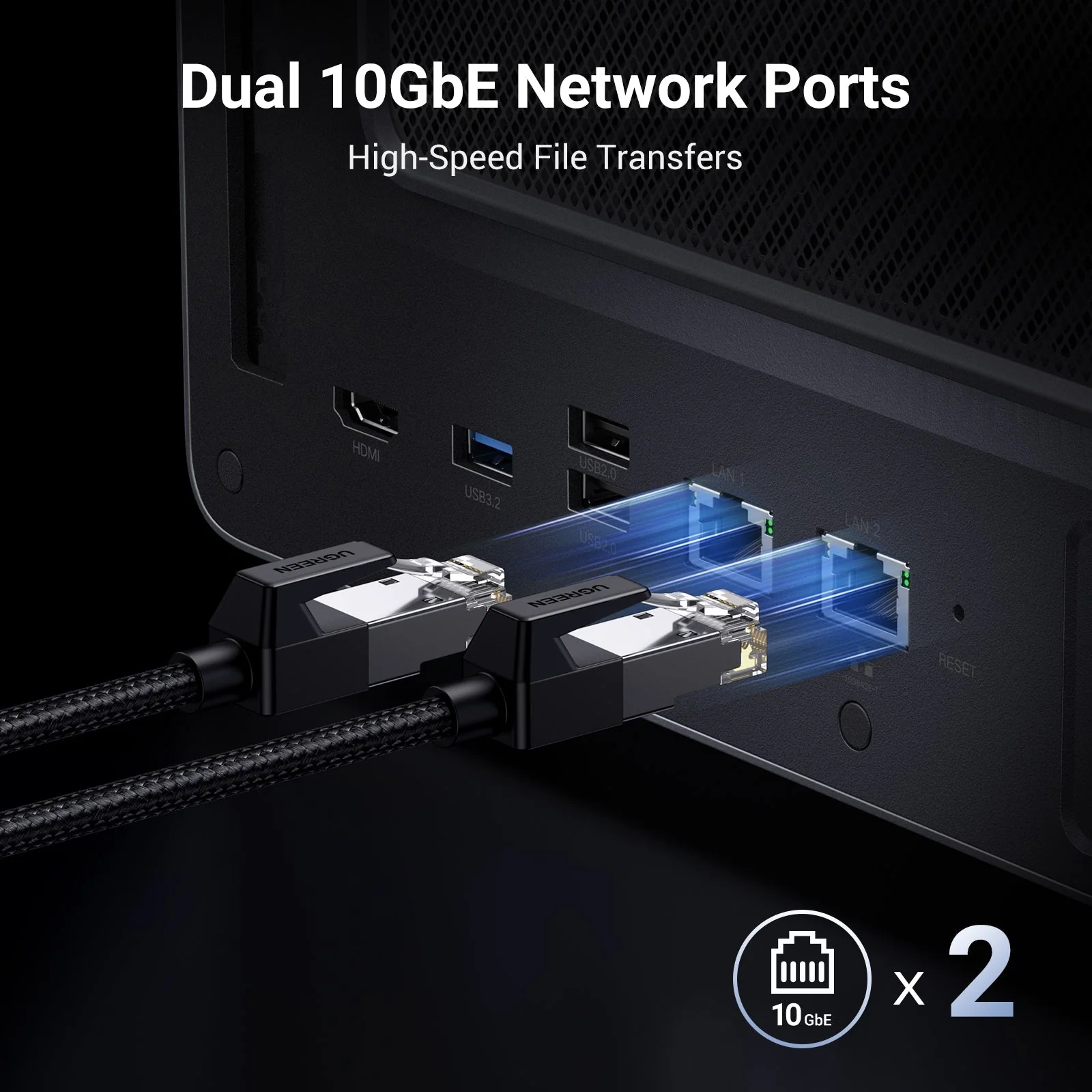 UGREEN NASYNC DXP6800 PRO NETWORK ATTACHED STORAGE 25897 - Image 4