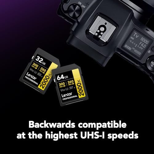 LEXAR PROFESSIONAL 2000X SDHC/SDXC UHS-II CARDS 300MBPS-64GB LSD2000064G-BNNNG - Image 5