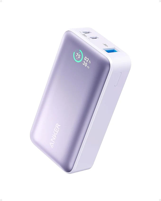 ANKER 533 POWERCORE 30W 10000MAH POWER BANK BLUE A1256H31 - Image 3