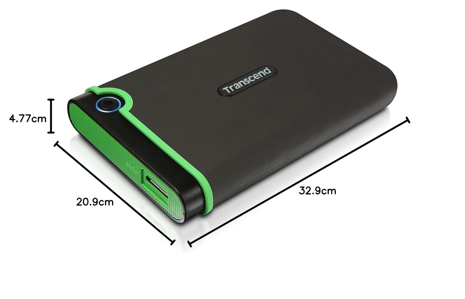 TRANSCEND 2TB EXTERNAL HDD M3S USB 3.0 BLACK TS2TSJ25M3S - Image 11
