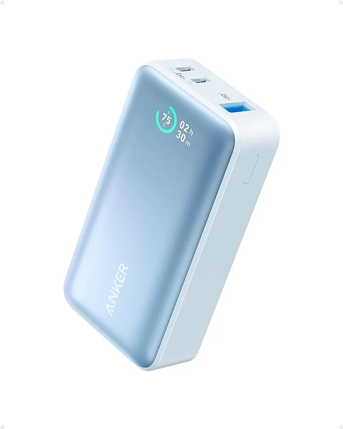 ANKER 533 POWERCORE 30W 10000MAH POWER BANK BLUE A1256H31 - Image 2