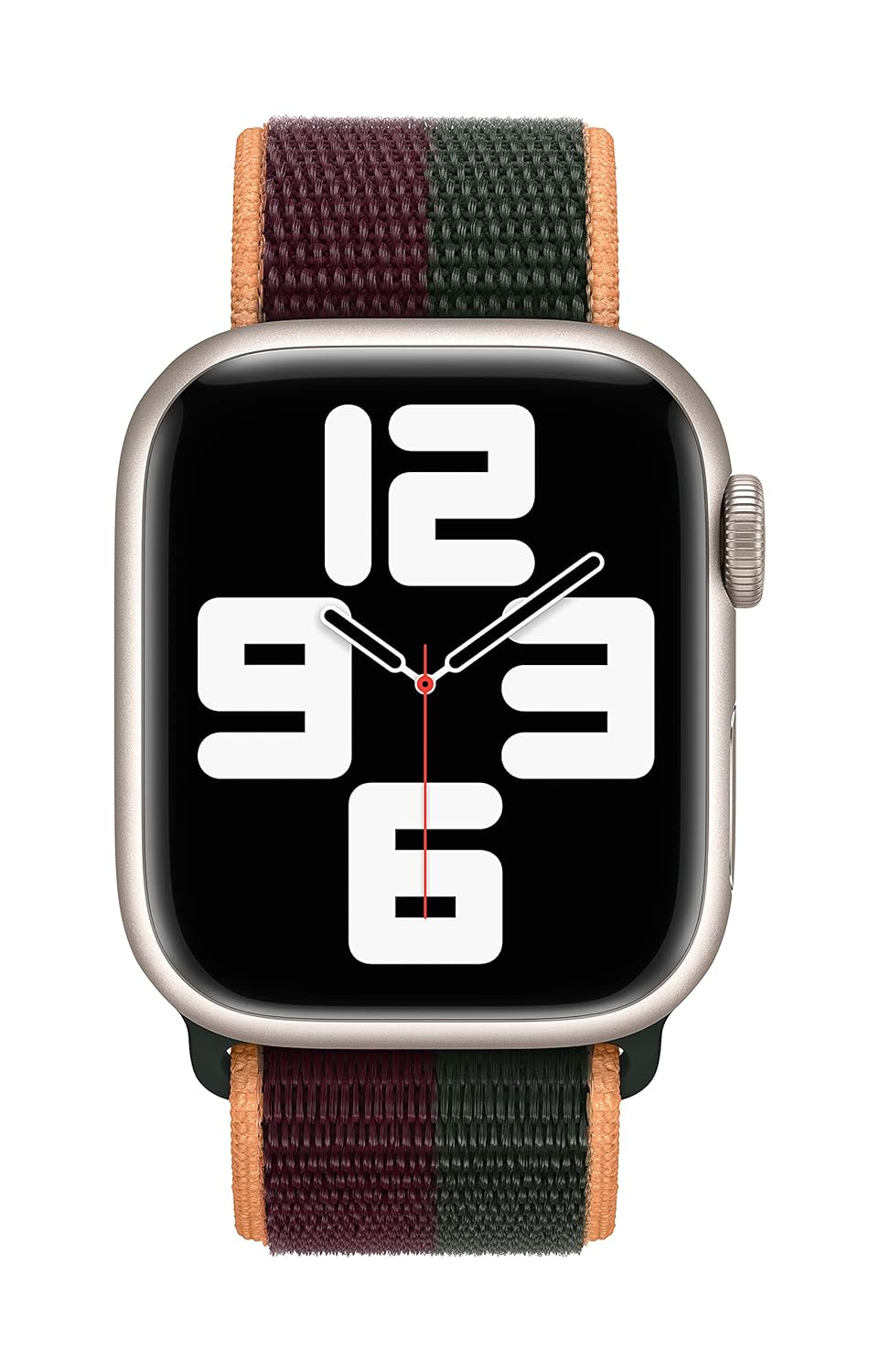 APPLE IWATCH 41MM DARK CHERRY/FOREST GREEN SPORT LOOP BAND ML2R3 - Image 3