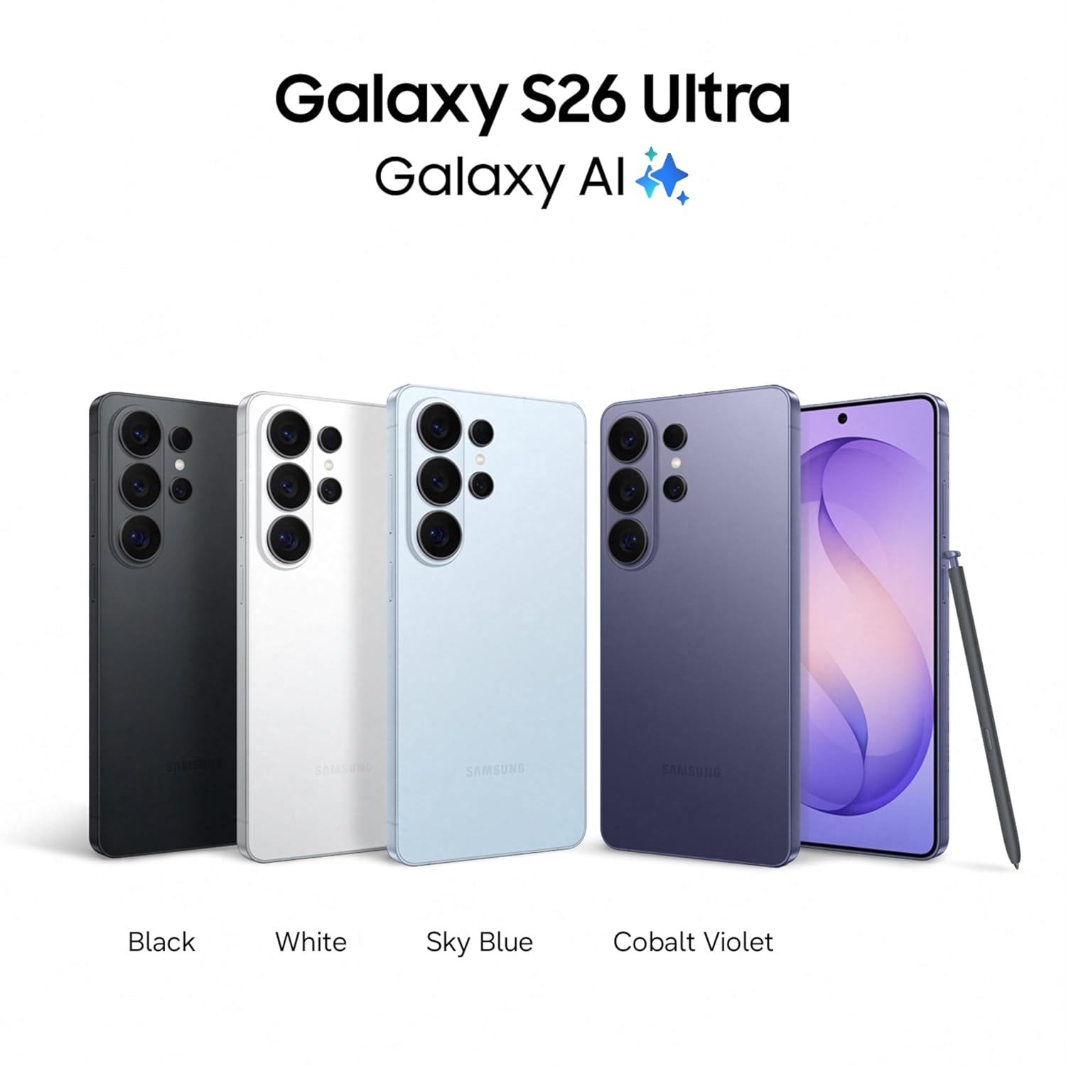 SAMSUNG GALAXY S26 ULTRA 5G 12GB 256GB COBALT VIOLET SM-S948BDS - Image 2