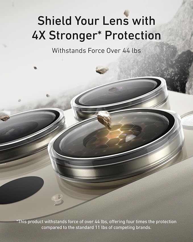 ANKER IPHONE 16 PRO MAX EASY FIT SCREEN PROTECTOR KIT HD 2-PACK A720AH0C - Image 4