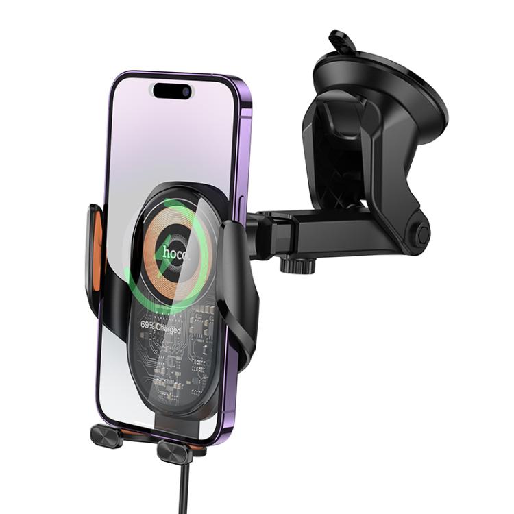 HOCO AUTOMATIC 3-AXIS 15W CHARGING BLACK HW34 - Image 3