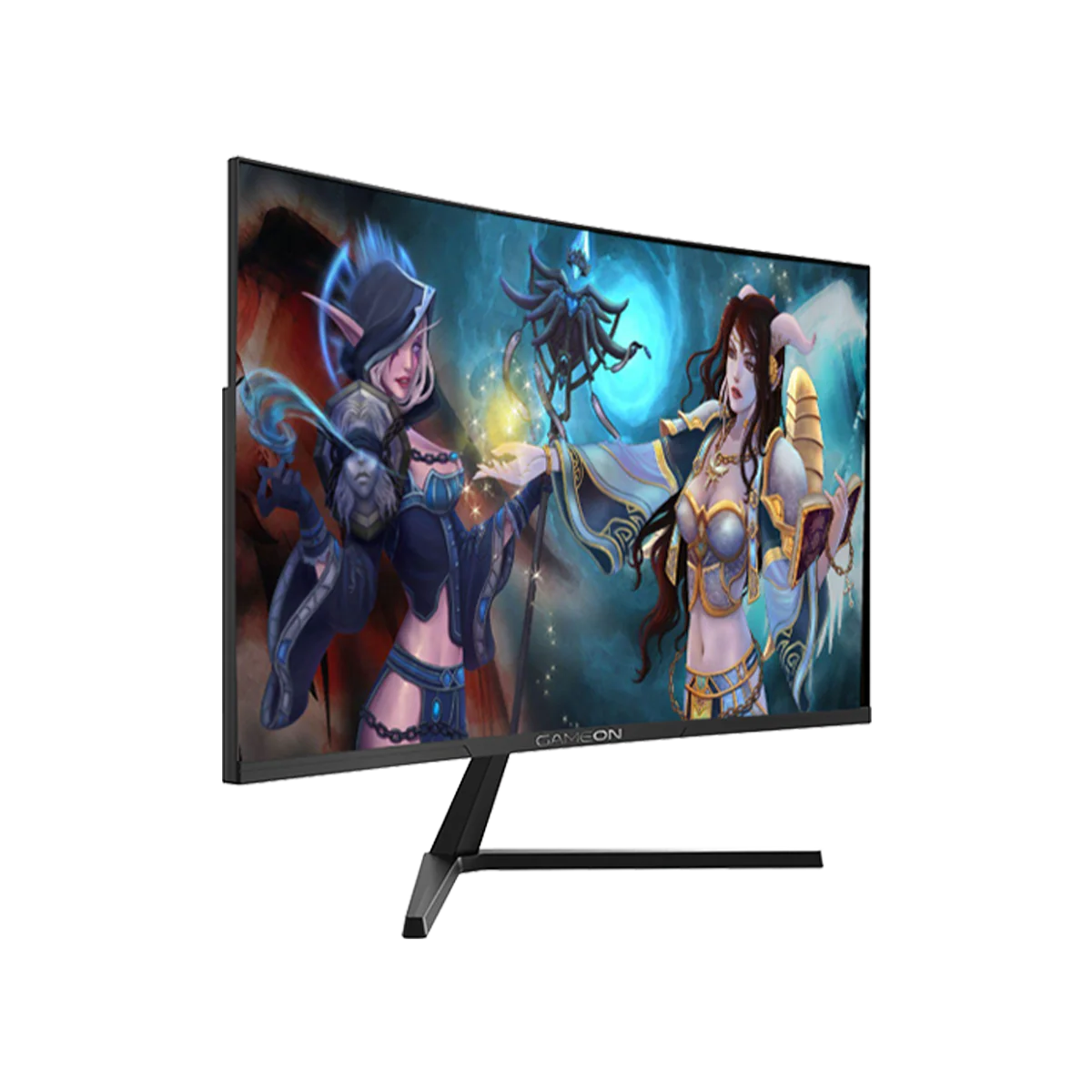 GAMEON PRO SERIES 27 INCH FHD 180HZ 0.5MS VA PANEL CURVED GAMING MONITOR BLACK GC27F180VA - Image 2