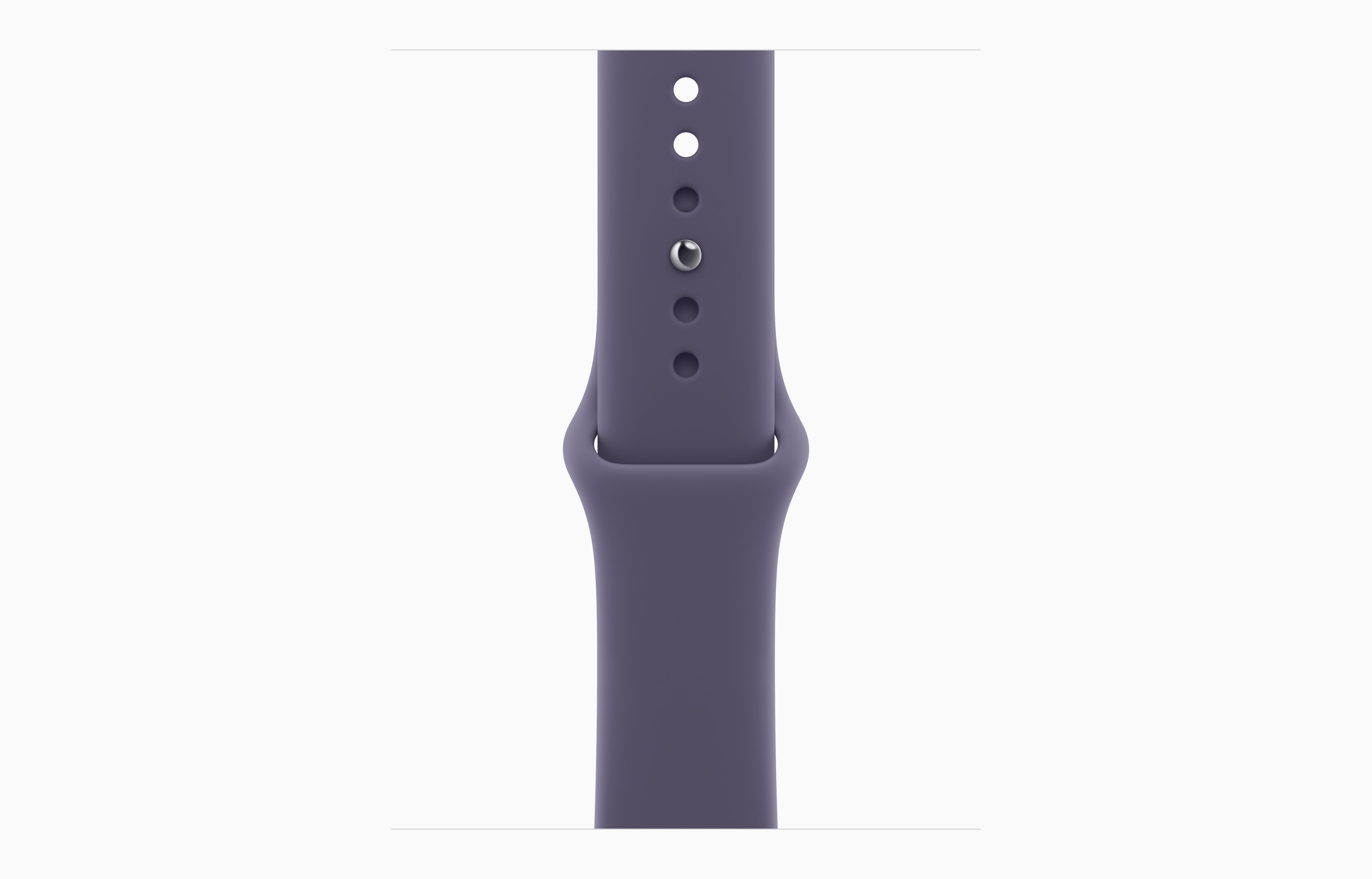 APPLE WATCH SERIES 11 42MM GPS+CELLULAR SILVER ALUMINIUM PURPLE FOG SPORT BAND M-L MF8J4 - Image 3