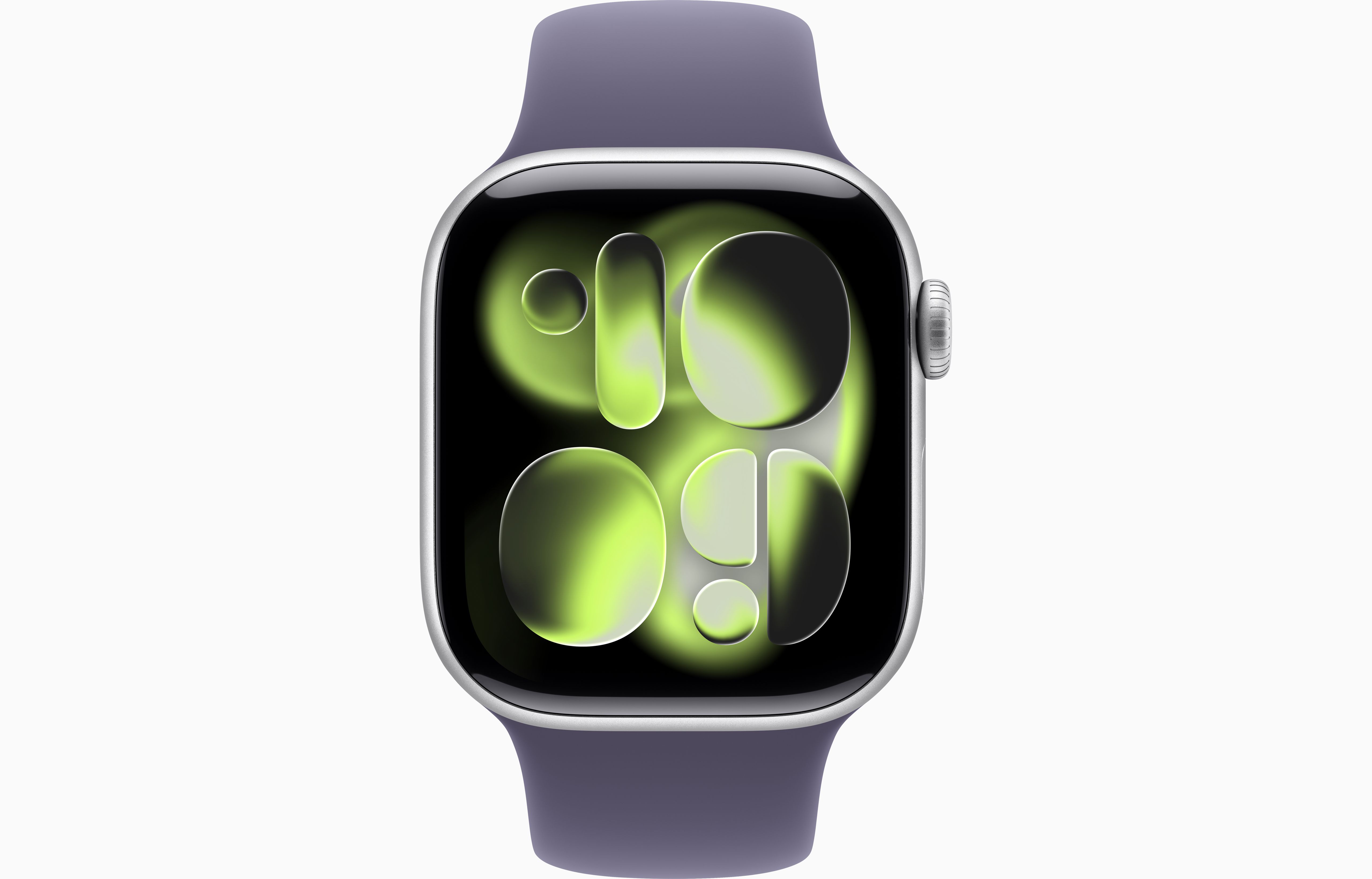 APPLE WATCH SERIES 11 42MM GPS+CELLULAR SILVER ALUMINIUM PURPLE FOG SPORT BAND M-L MF8J4 - Image 2