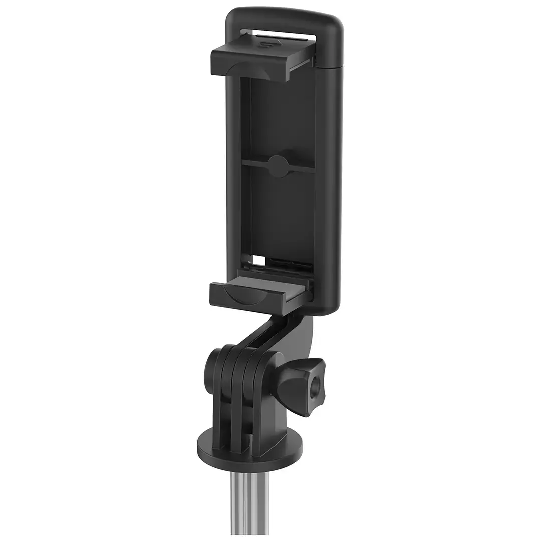 PORODO BLUE FLEXI TRIPOD SELFIE STICK WITH FOLDABLE TRIPOD BLACK PBS03SSTBK - Image 6