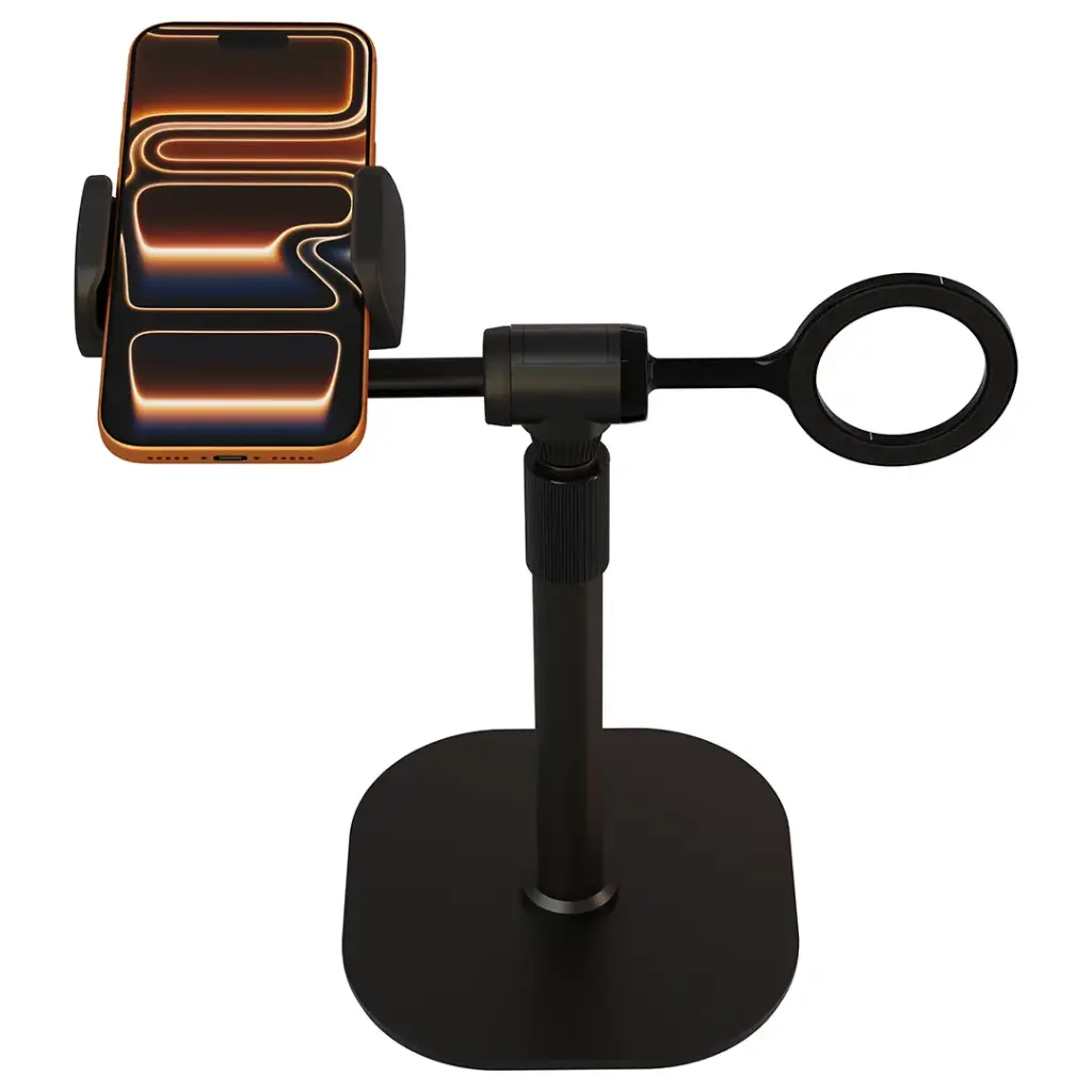 PORODO EVOSTAND 360 DUAL ROTATING PHONE HOLDER BLACK PDTS18BBK - Image 4