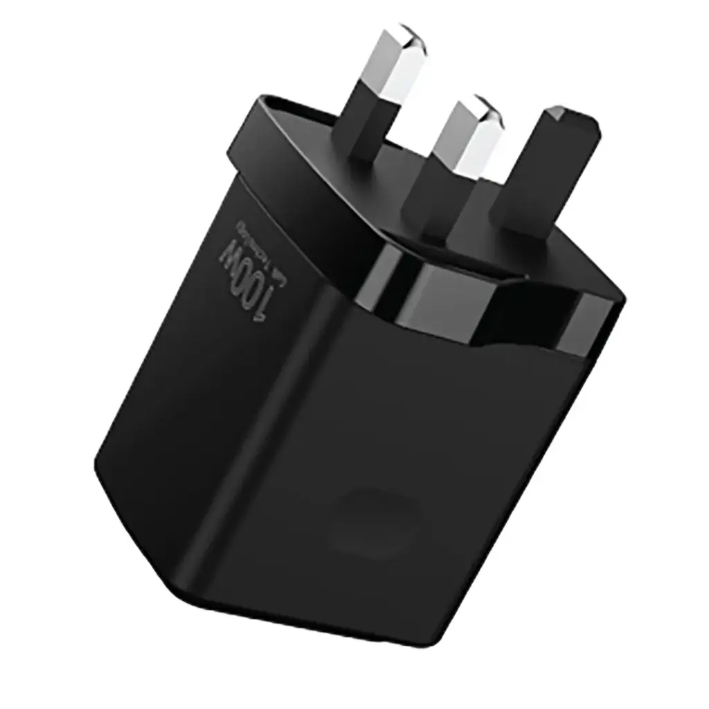 PORODO GAN 100W MULTI PORT WALL CHARGER BLACK PDFWCH073BK - Image 2