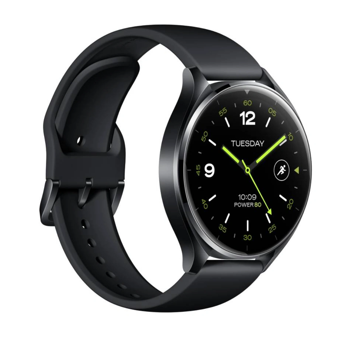 MI XIAOMI WATCH 2 BLACK CASE WITH BLACK TPU STRAP M2320W1 - Image 2