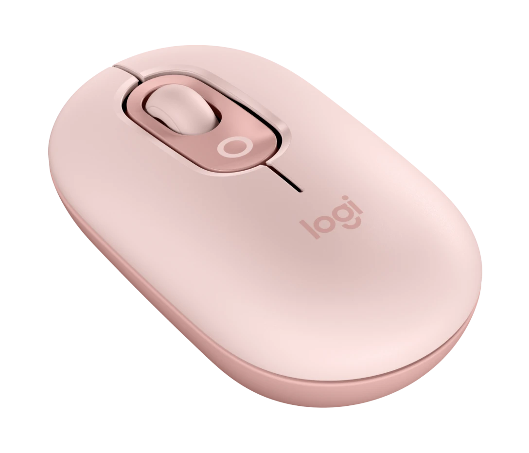 LOGITECH POP MOUSE WITH EMOJI ROSE 910-007413 - Image 2