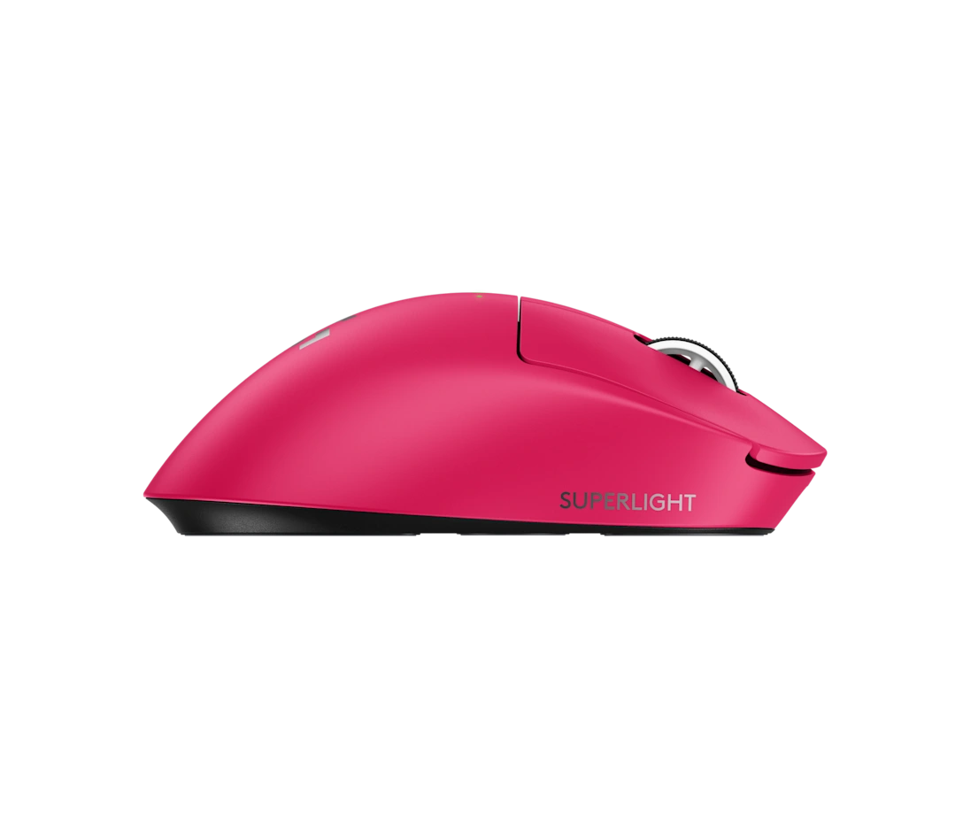 LOGITECH PRO X SUPERLIGHT 2 DEX WIRELESS GAMING MOUSE PINK 910-007374 - Image 4