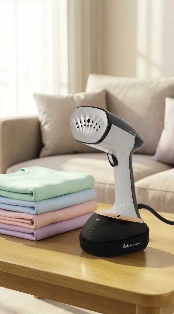GREEN LION STEAM MASTER BX 350 GARMENT STEAMER DRY IRON 1600W BLACK GNBX350GSTBK - Image 3
