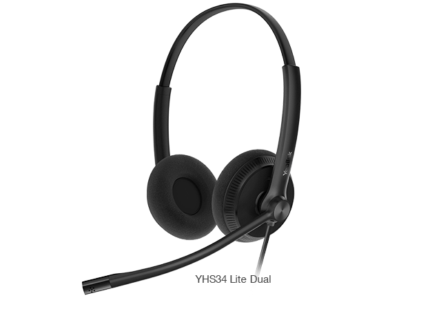 YEALINK MONO WIRE BAND MONO WIRED HEADSET YHS34 - Image 3