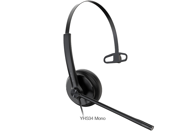 YEALINK MONO WIRE BAND MONO WIRED HEADSET YHS34 - Image 4