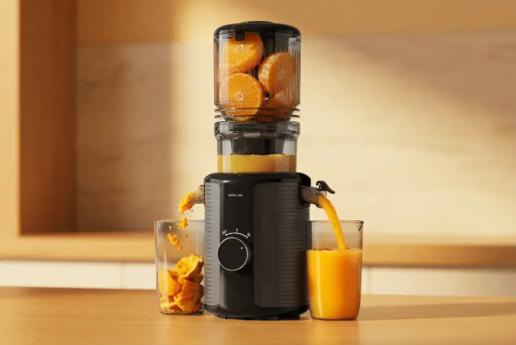 GREEN LION SLOW JUICER PRO COLD PRESS JUICER 1.2L BLACK GNSLOWJU350BK - Image 3