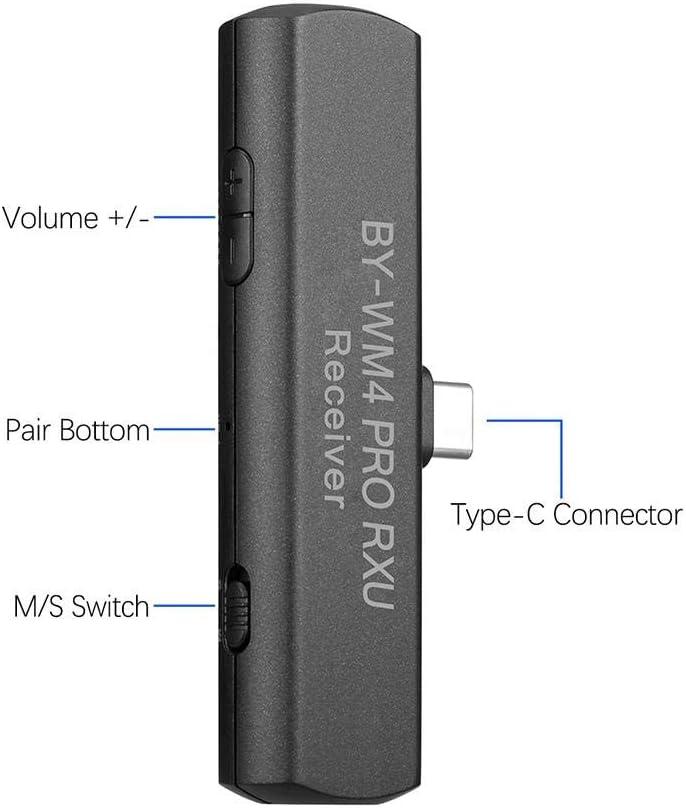 BOYA WIRELESS MICROPHONE TYPE-C CONNECTOR BY-WM4 PRO K5 - Image 2
