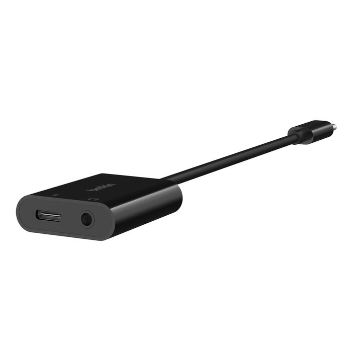 BELKIN 3.5MM AUDIO/USB-C CHARGE ADAPTER 60W NPA004BTBK - Image 3