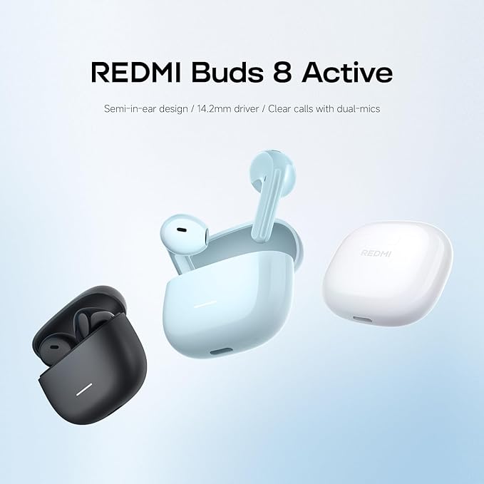 MI REDMI BUDS 8 ACTIVE WHITE M2537E1 - Image 3