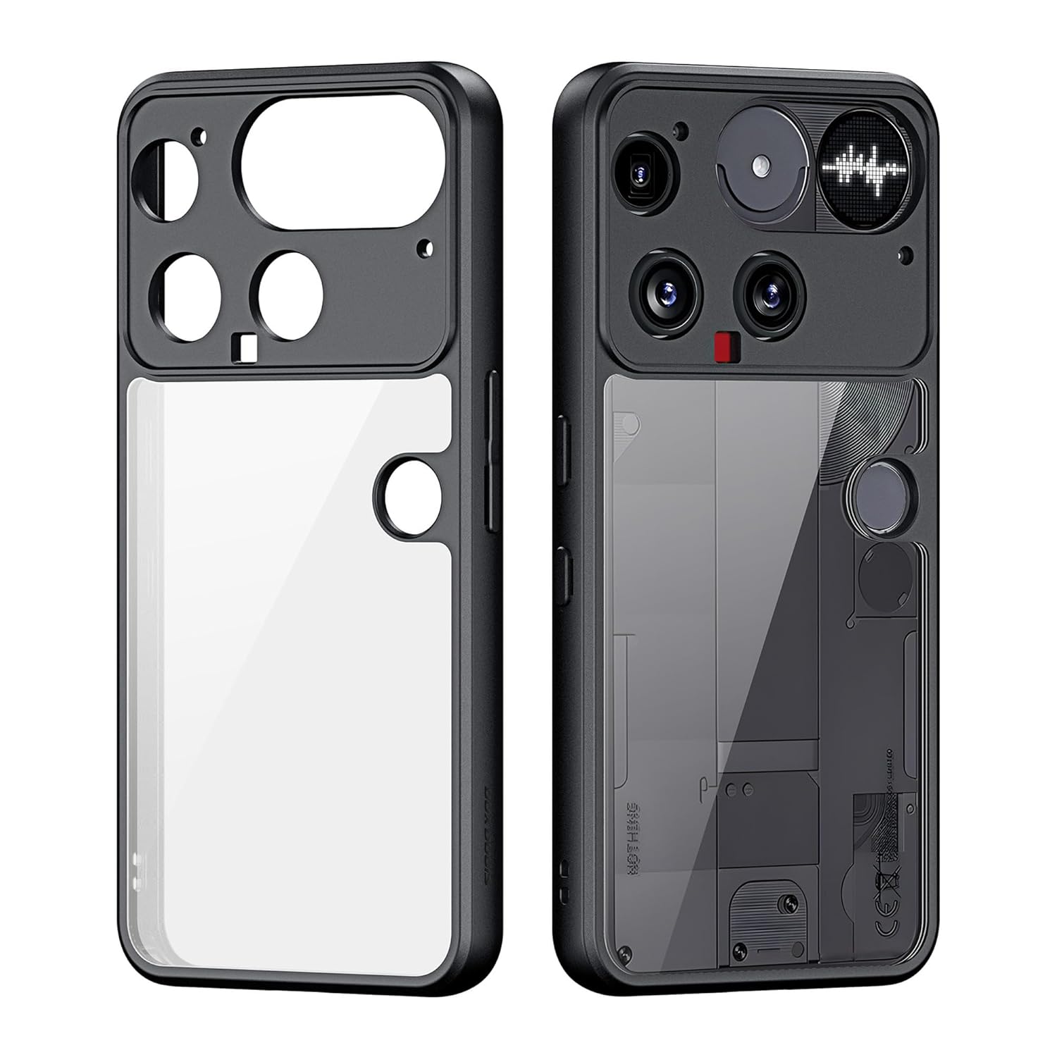 DUXDUCIS NOTHING PHONE 3 AIMO SERIES CASE BLACK AIMO-0408 - Image 2