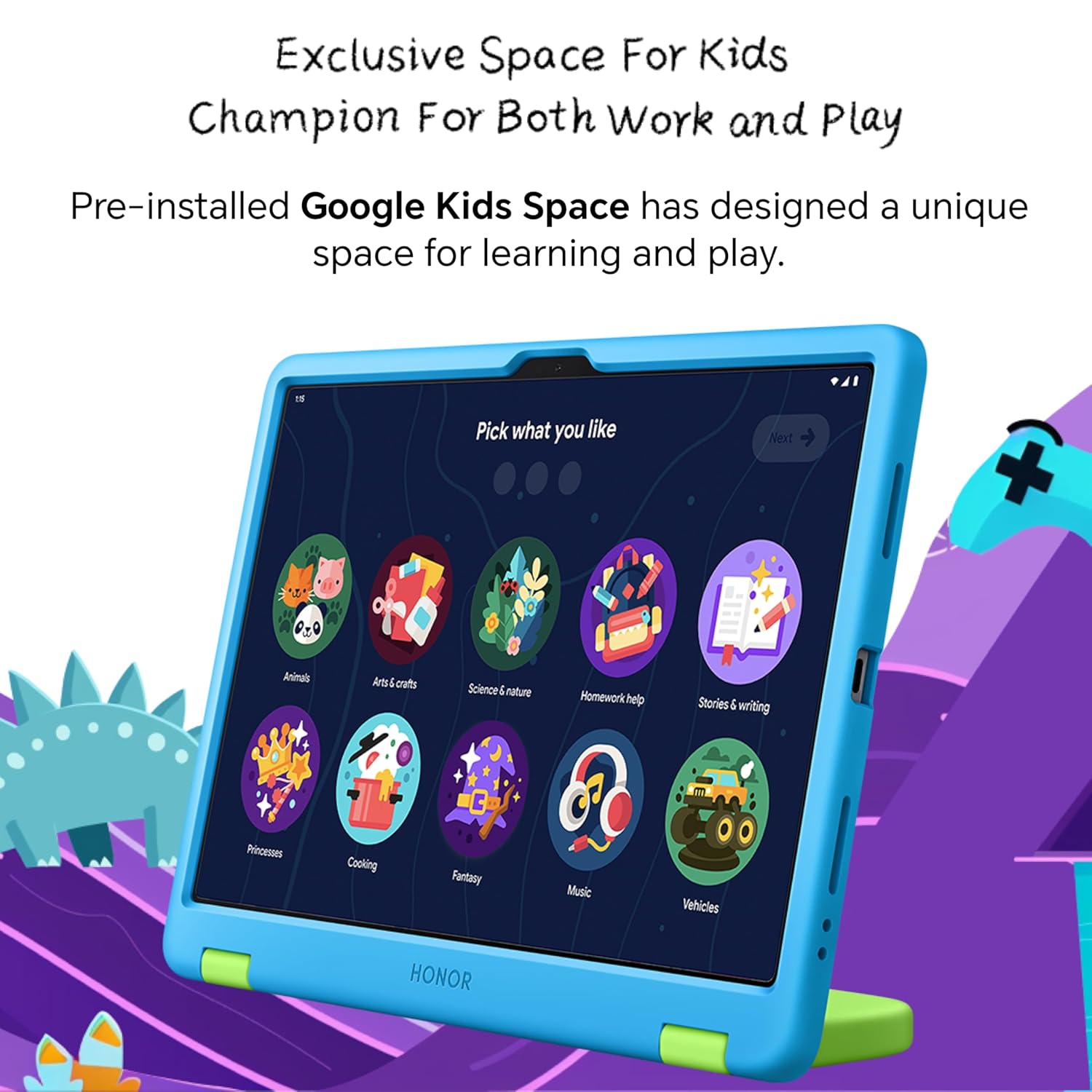 HONOR PAD X8B KIDS EDITION 4GB-128GB SPACE GRAY NDL2-W09 - Image 5