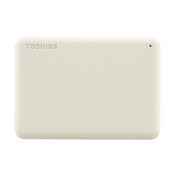 TOSHIBA CANVIO ADVANCE 4 TB 2.5 INCH EXTERNAL HARD DRIVE WHITE HDTCA40EW3CA - Image 2