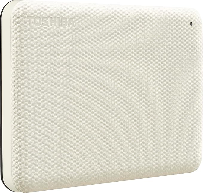 TOSHIBA CANVIO ADVANCE 4 TB 2.5 INCH EXTERNAL HARD DRIVE WHITE HDTCA40EW3CA - Image 3