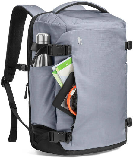 TOMTOC NAVIGATOR T66 16 INCH/28L TRAVEL LAPTOP BACKPACK LIGHT GRAY T66S1G2 - Image 2