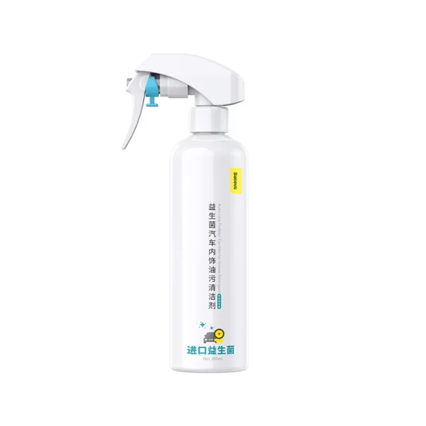 BASEUS AUTO-CARE PROBIOS CAR INTERIOR GREASE DETERGENT 300ML WHITE CRYH000002 - Image 2