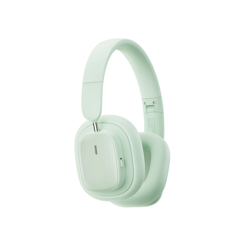 BASEUS BOWIE H1I NOISE CANCELLATION WIRELESS HEADPHONE NATURAL GREEN - Image 3