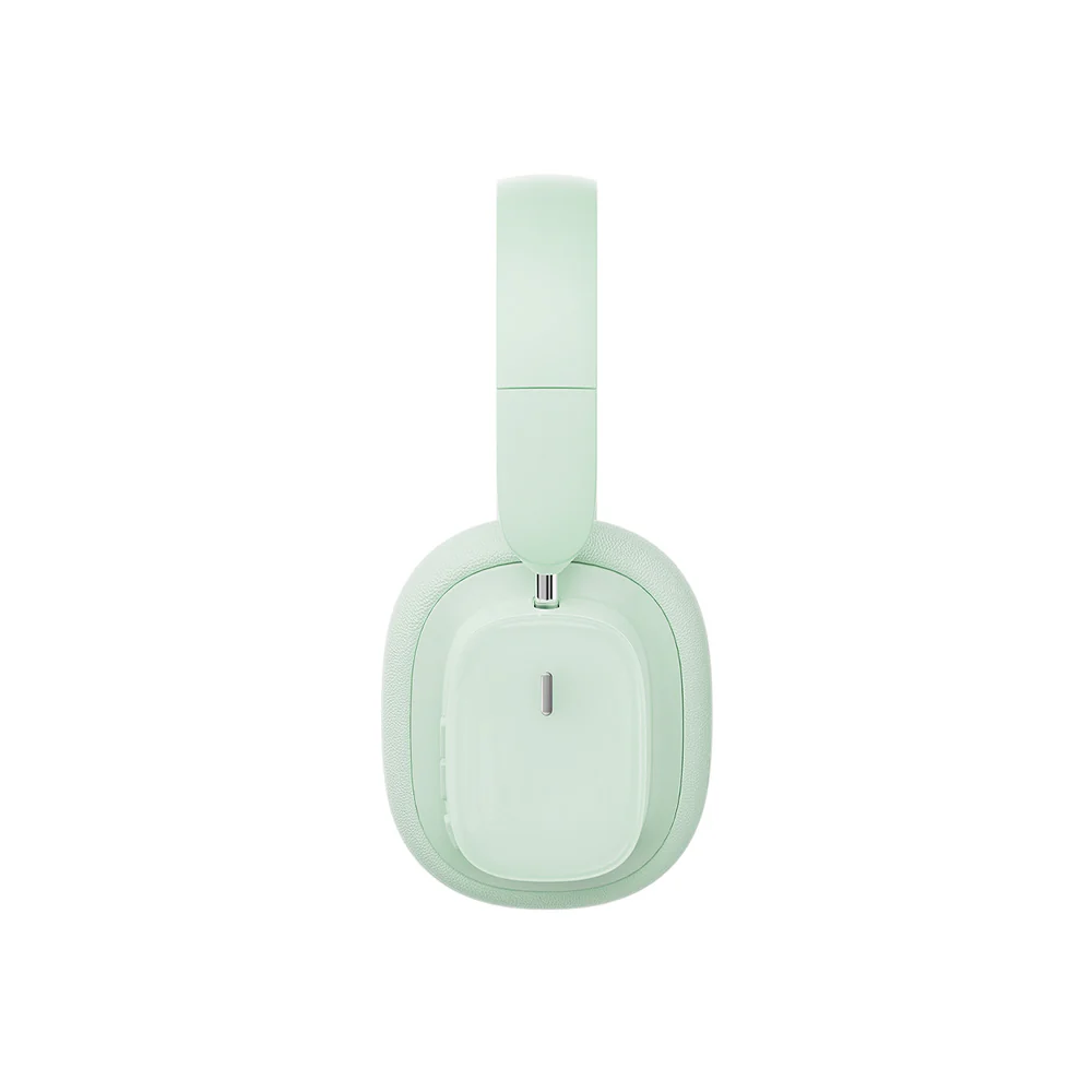 BASEUS BOWIE H1I NOISE CANCELLATION WIRELESS HEADPHONE NATURAL GREEN - Image 5