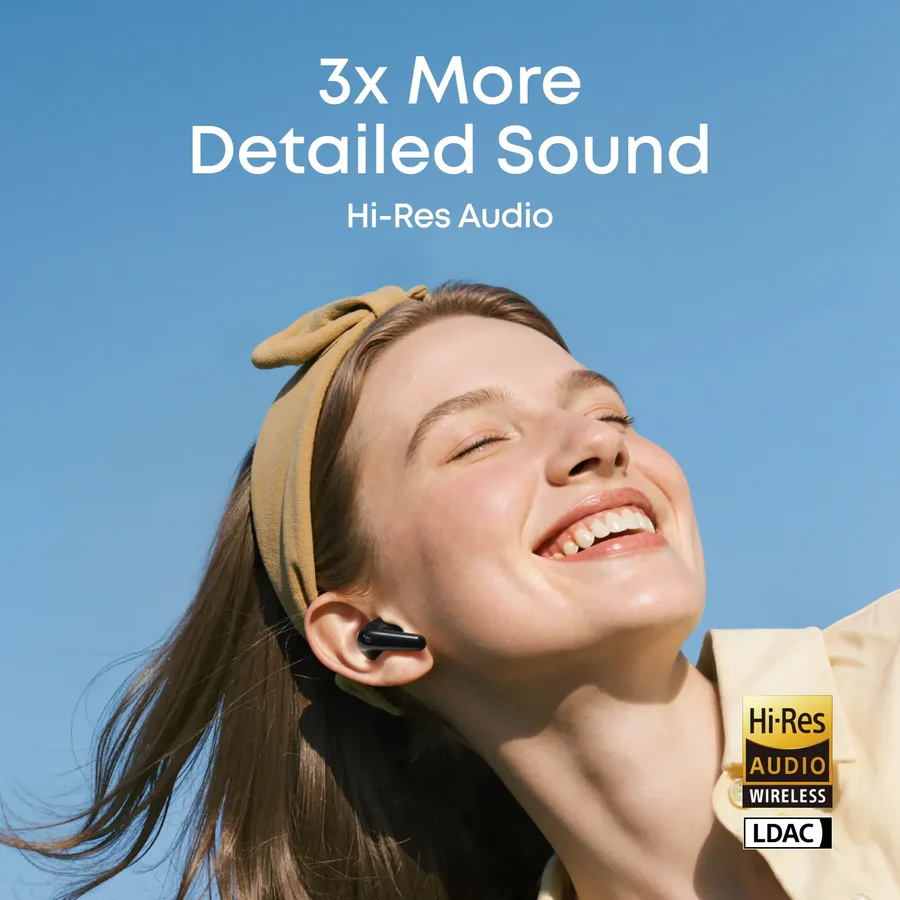 ANKER SOUNDCORE R60I NC TRUE WIRELESS EARBUDS WHITE D1202H21 - Image 4