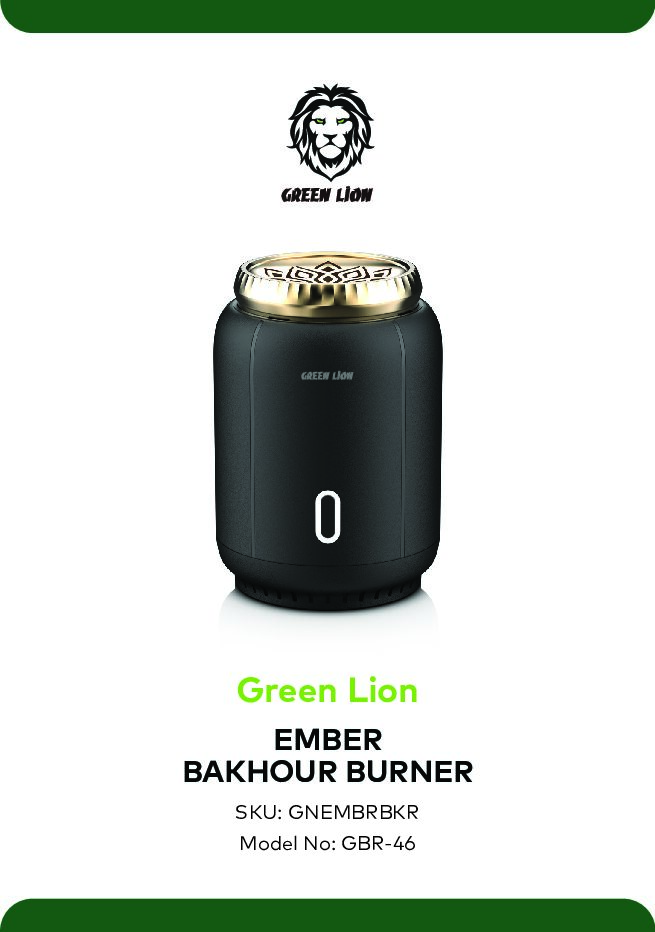 GREEN LION EMBER BAKHOUR BURNER BLACK GNEMBRBKRBK - Image 4