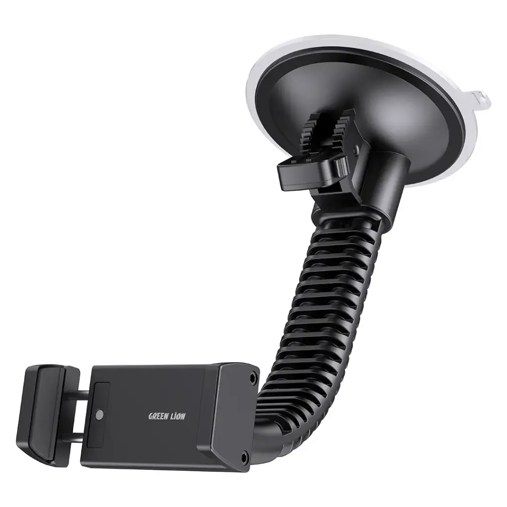 GREEN LION GV550 HEAVY DUTY WINDSHIELD CAR PHONE MOUNT BLACK GNGV550HLDBK - Image 2