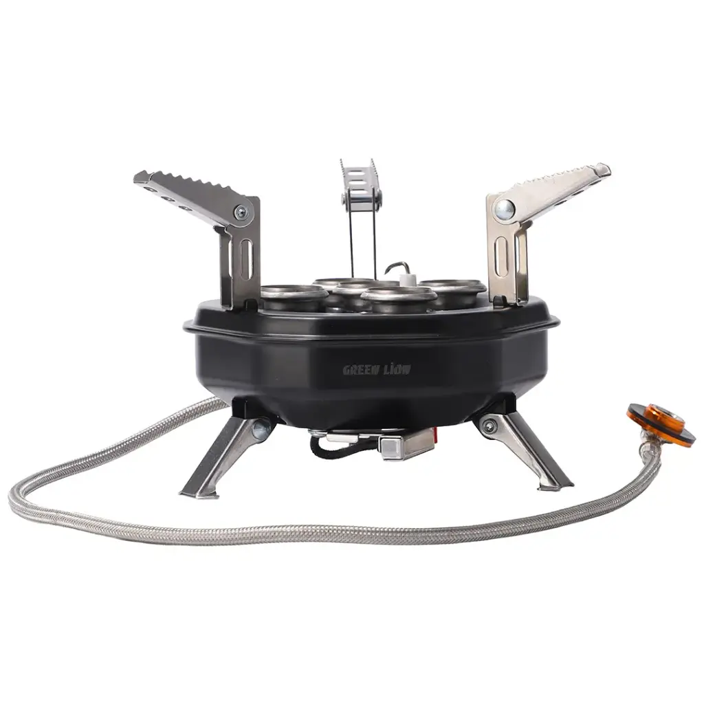 GREEN LION CAMPCOOK 3500W HEAT OUTPUT CAMPING STOVE BLACK GNCPCKSTVBK - Image 3