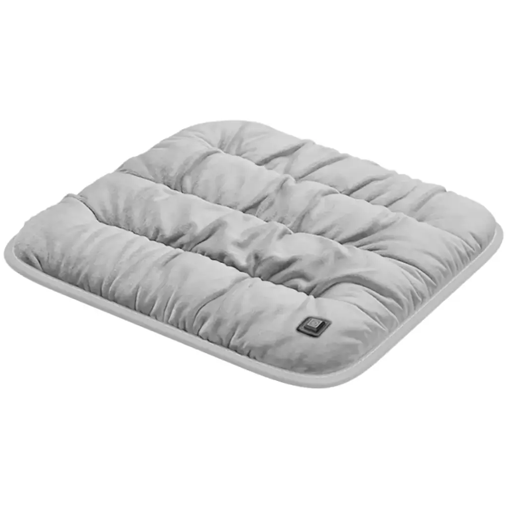 GREEN LION ELECTRIC HEAT PAD HEATED SEAT CUSHION GRAY GNHTCUSHNGY - Image 2