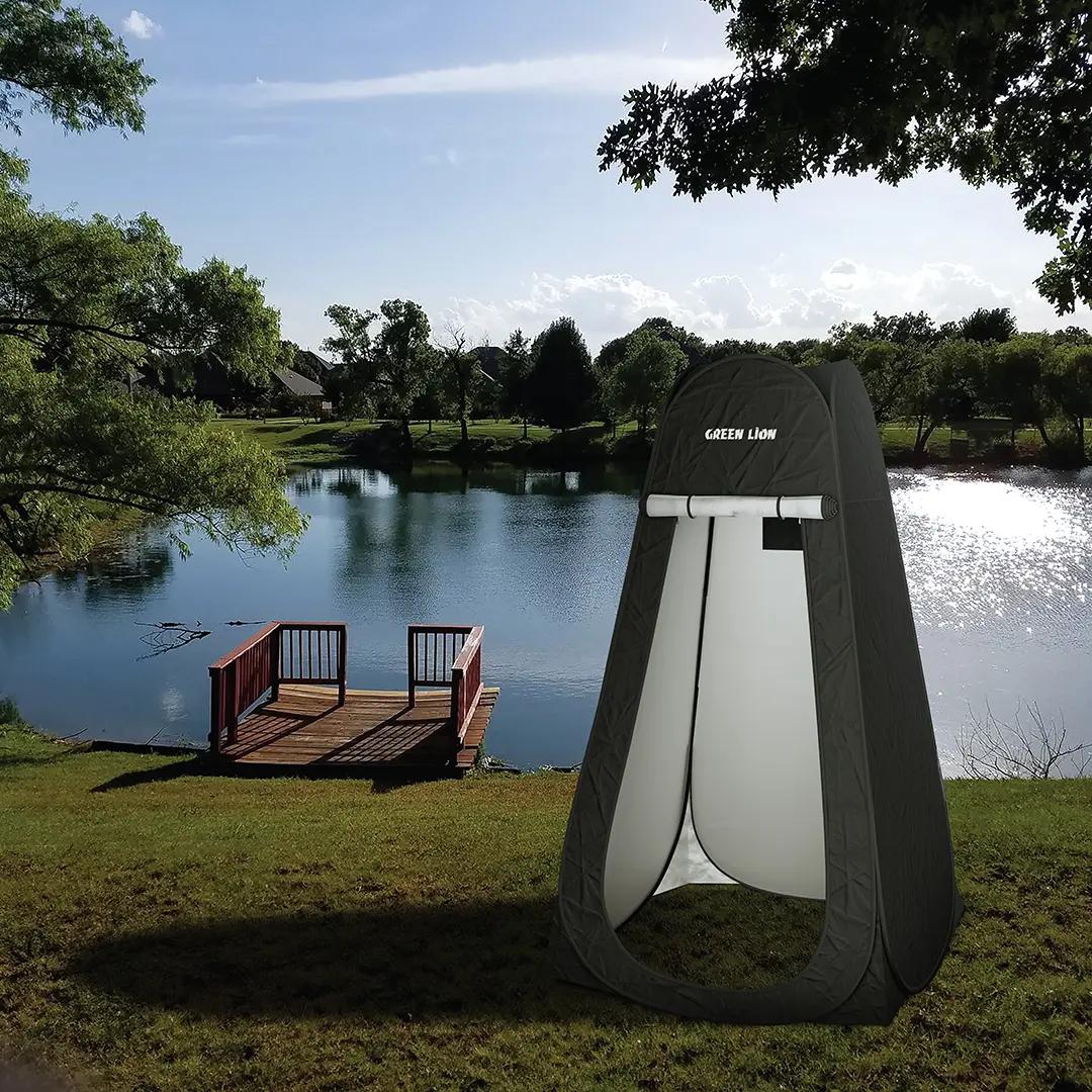 GREEN LION INSTANT POP UP PRIVACY TENT BLACK GNINPVYTNBK - Image 2