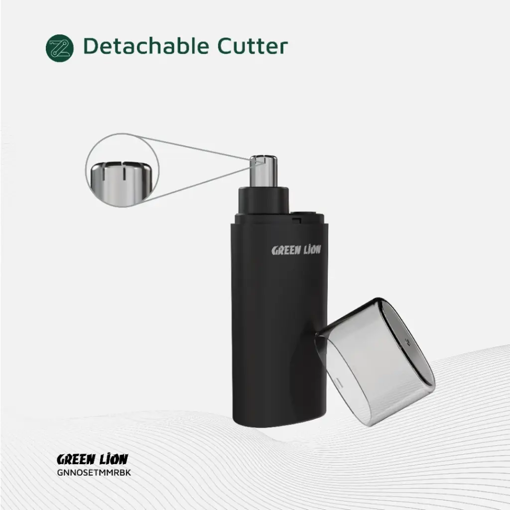 GREEN LION NOSE PRO NOSE AND EAR TRIMMER BLACK GNNOSETMMRBK - Image 9