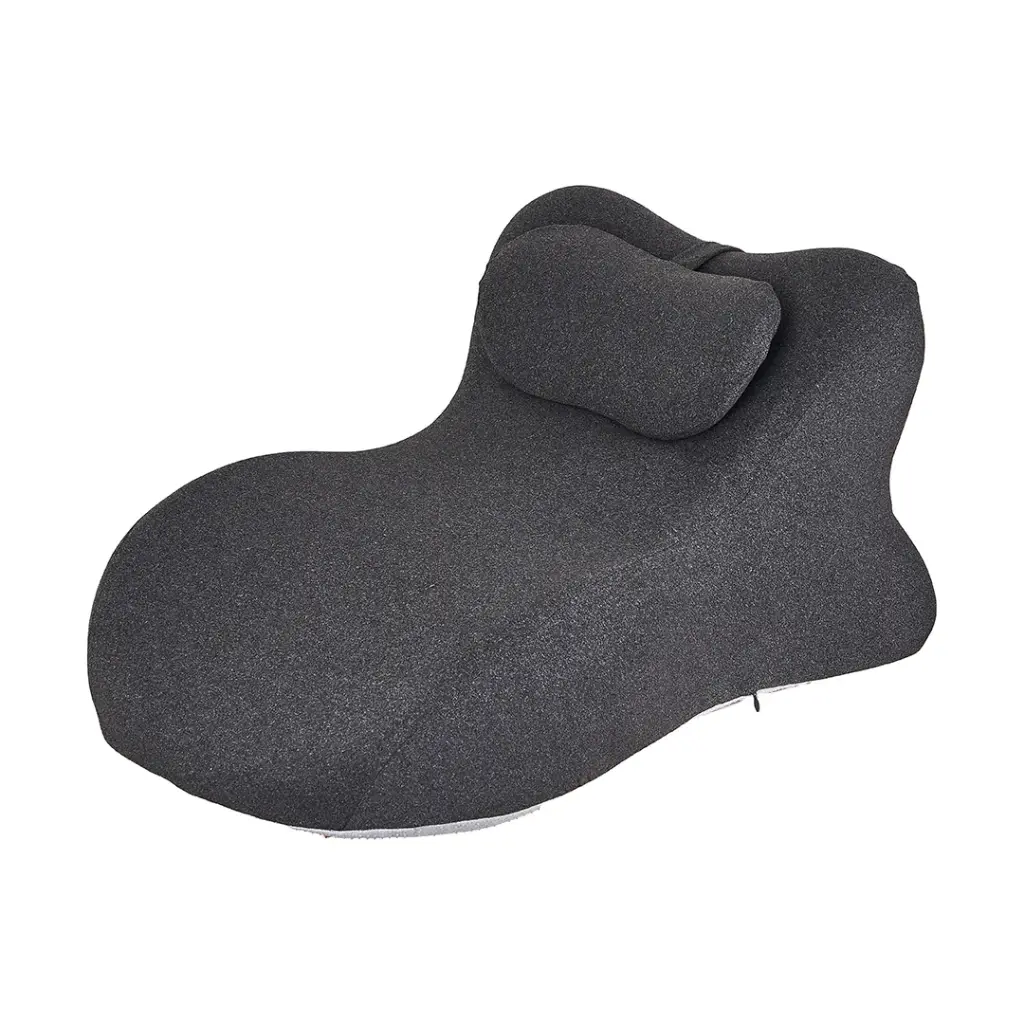 GREEN LION RELIEF WEDGE PILLOW 100% PE PREMIUM MEMORY FOAM BLACK GNRLFWDGPLWBK - Image 3