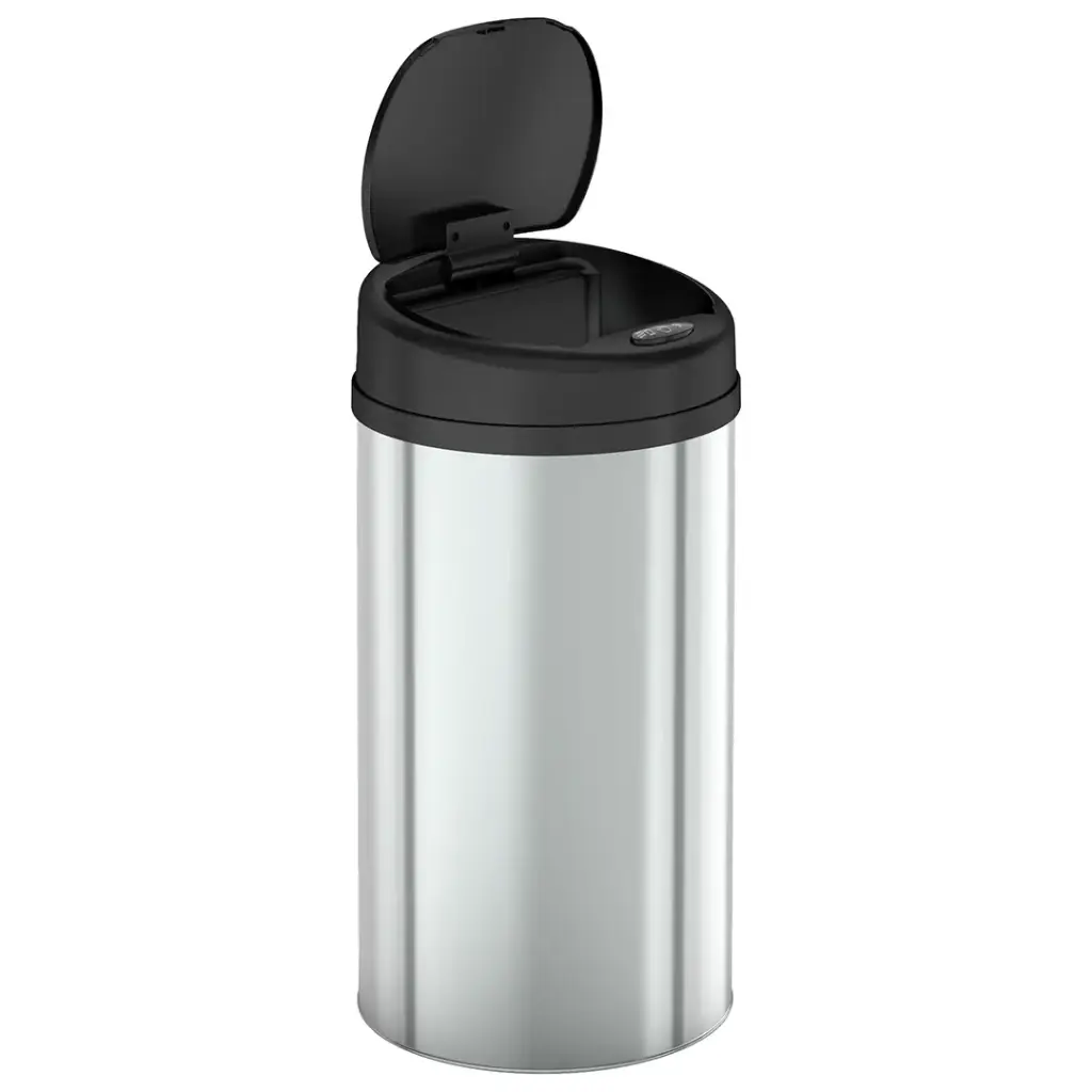 GREEN LION SMART TRASH BIN 15L STAINLESS STEEL SILVER GNSMTRBIN5SL - Image 2