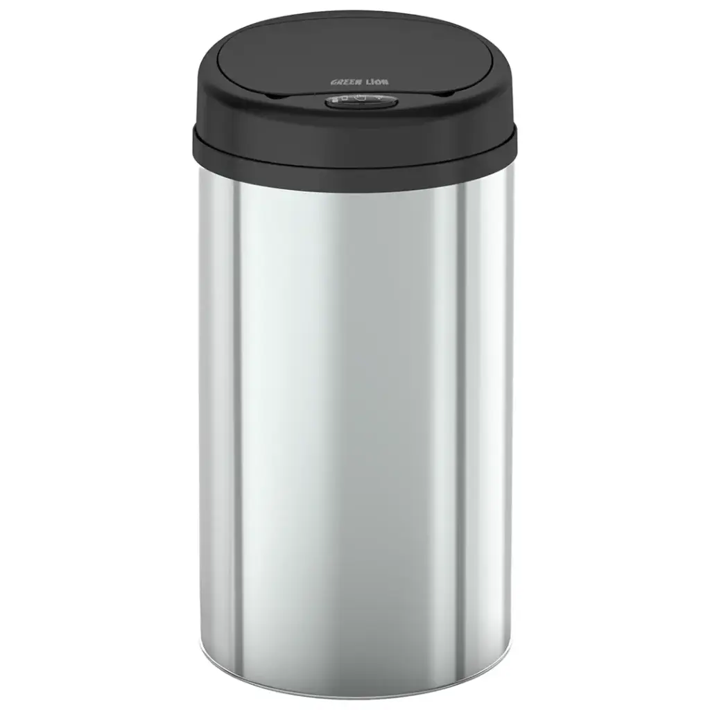GREEN LION SMART TRASH BIN 15L STAINLESS STEEL SILVER GNSMTRBIN5SL - Image 3
