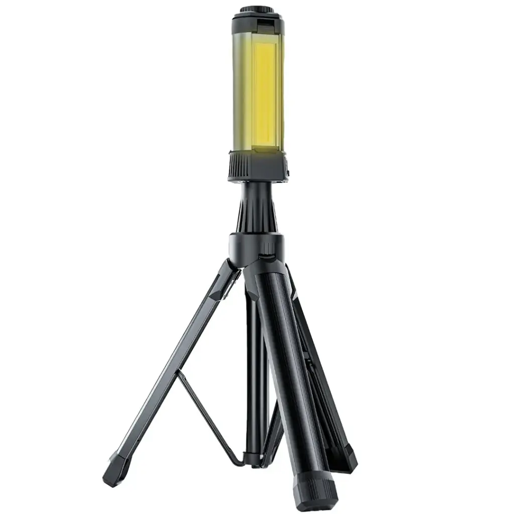 GREEN LION TRIO BEAM LITE TRIPOD CAMPING LIGHT 2000 LUMENS BLACK GNTCL2KLBK - Image 2