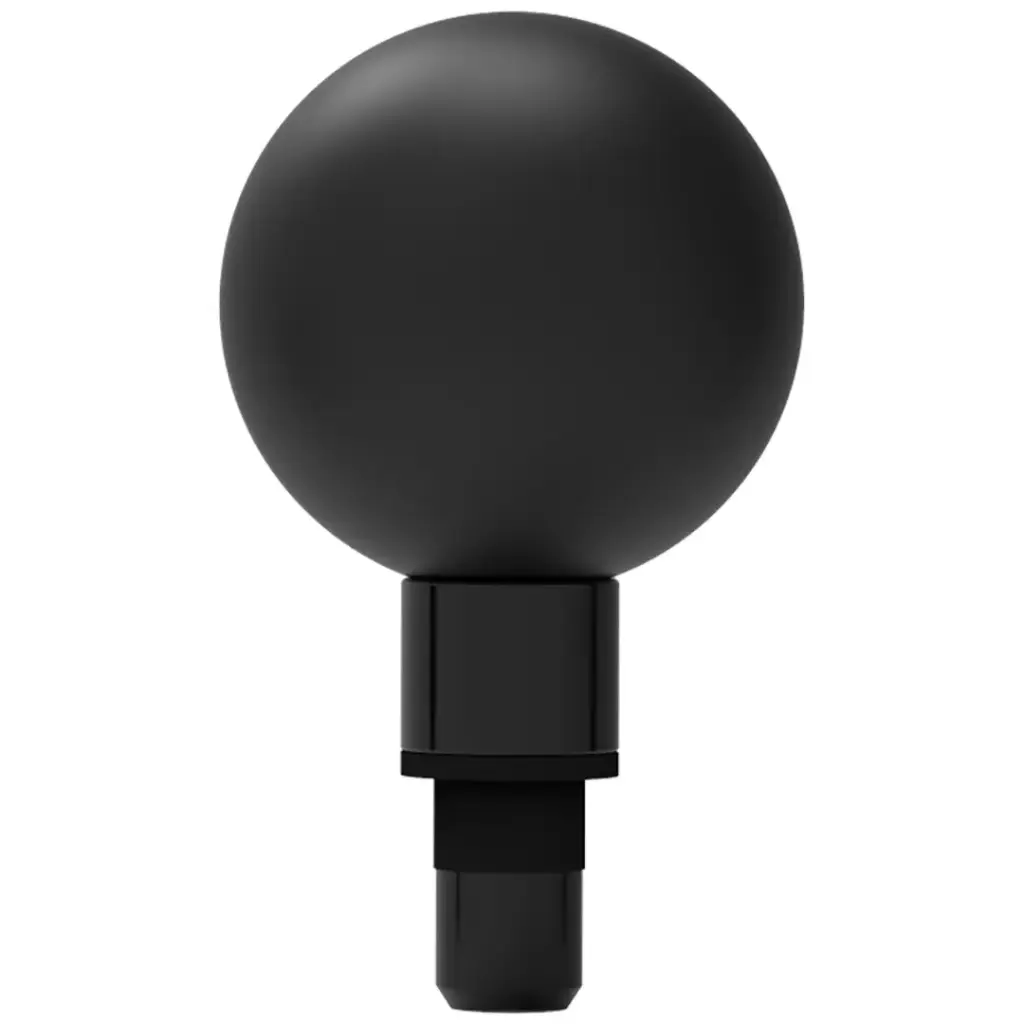 GREEN LION VIBE PRO DUAL HEAD MASSAGE GUN BLACK GNVDUMSGUNBK - Image 4