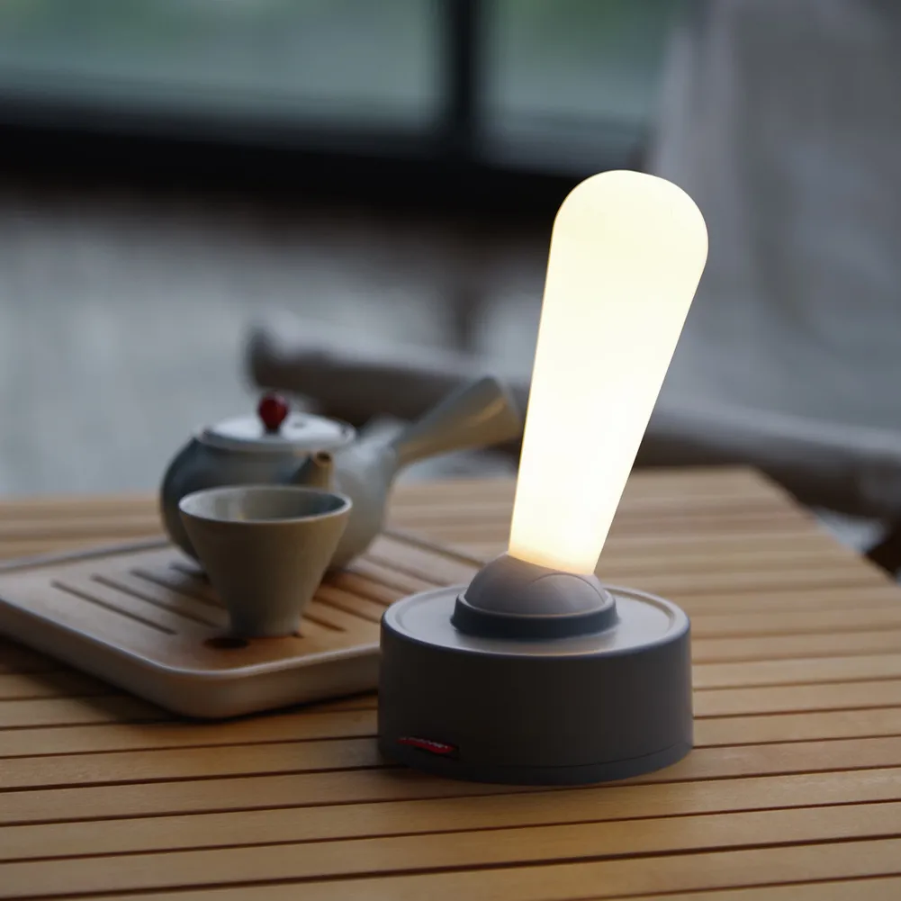 LEVER LIGHT NIGHT LAMP ENVIRONMENT TABLE LAMP WHITE - Image 3