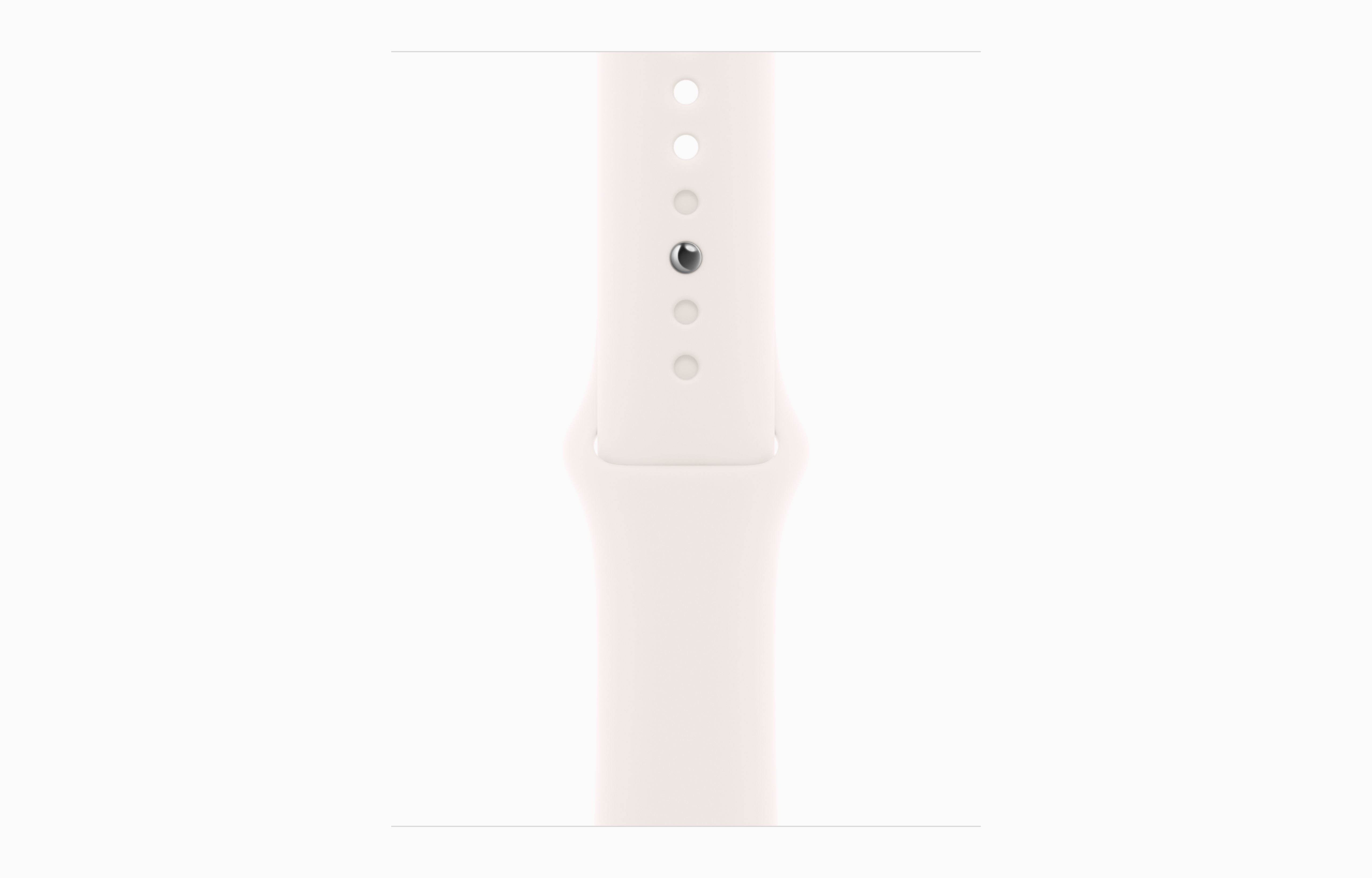 APPLE WATCH SERIES 11 GPS+CELLULAR 42MM ROSE GOLD ALUMINIUM CASE WITH PINK SPORT BAND S-M MF8E4 - Image 3