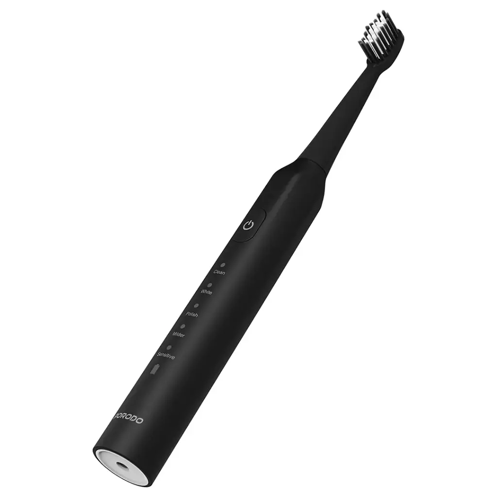 PORODO LIFESTYLE W-SONIC ELETRIC TOOTHBRUSH BLACK PDLFST200BK - Image 2