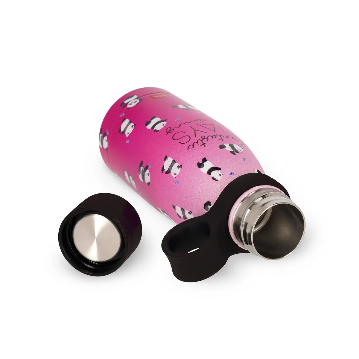 LEGAMI HOT AND COLD VACCUM BOTTLES PANTASTIC DAYS 300ML PINK - Image 3