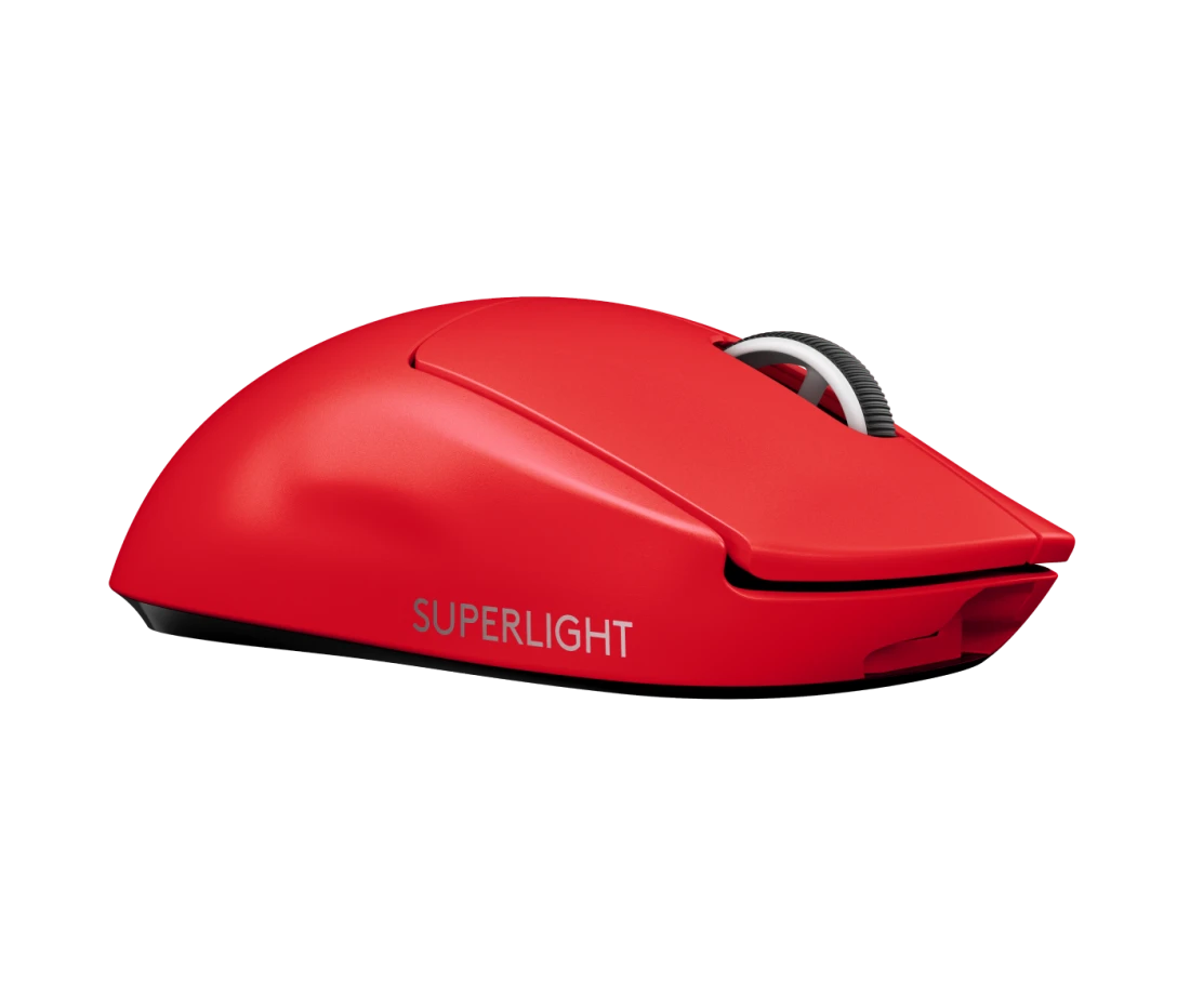 LOGITECH PRO X SUPERLIGHT WIRELESS GAMING MOUSE RED 910-006785 - Image 2